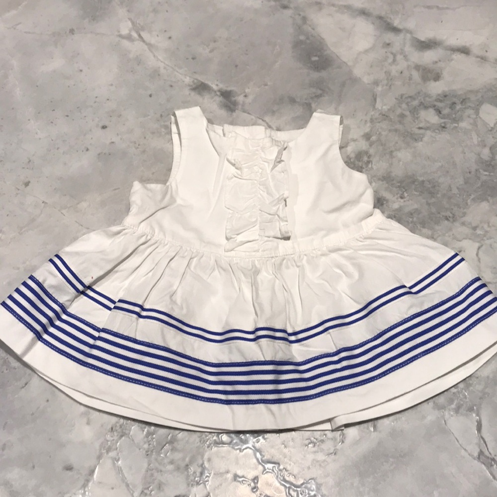 Janie and jack sleeveless blouse 3-6mo